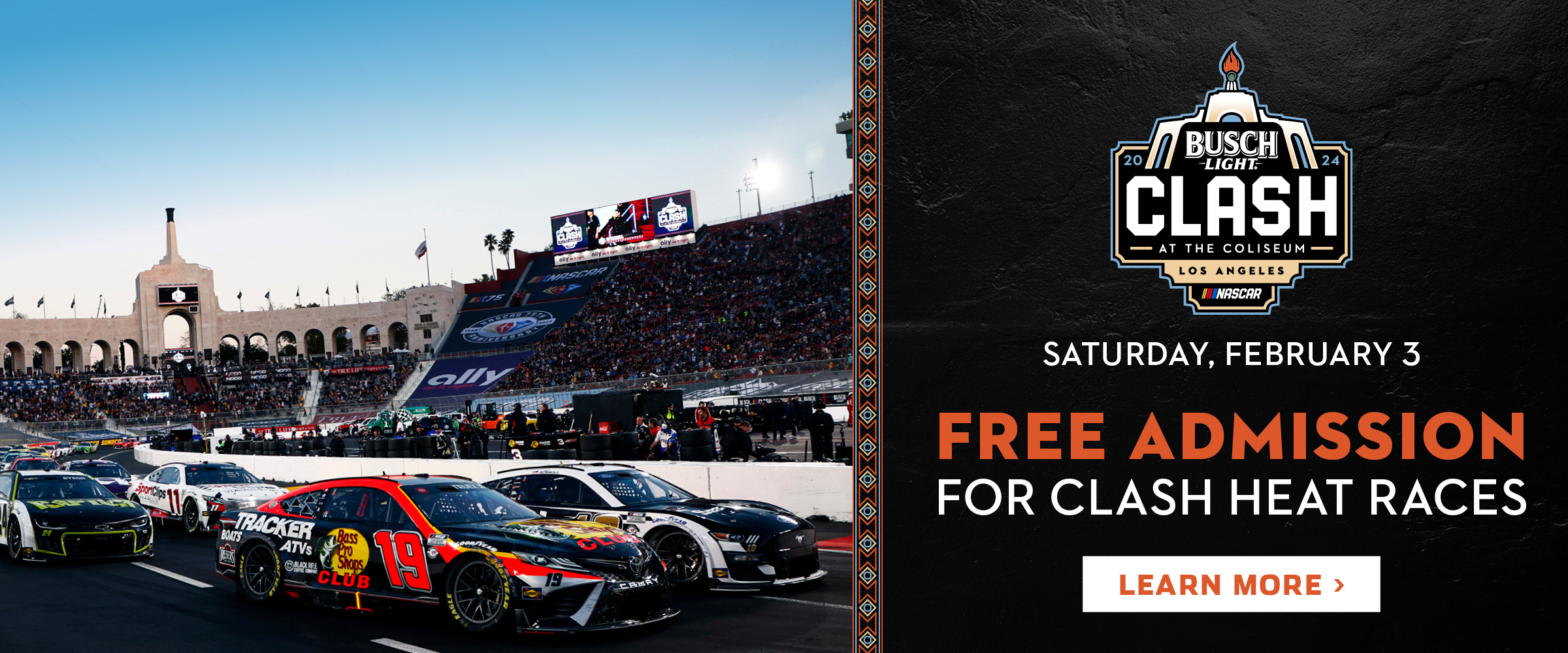 NASCAR Qualifying Day – FREE